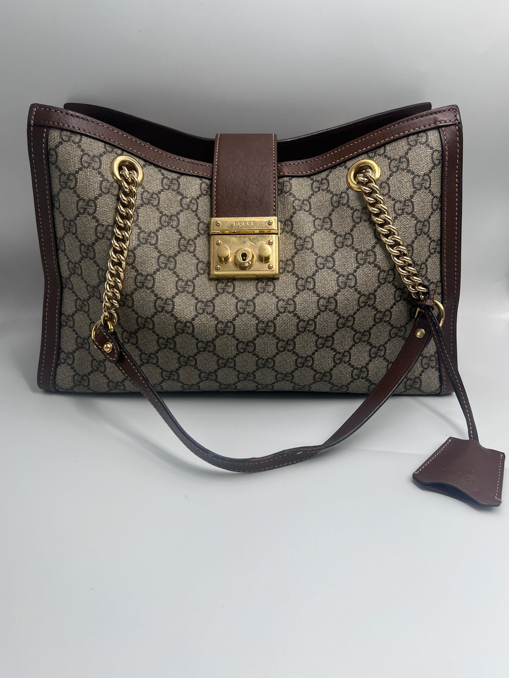 Gucci Padlock  Medium Chain Shoulder Bag
