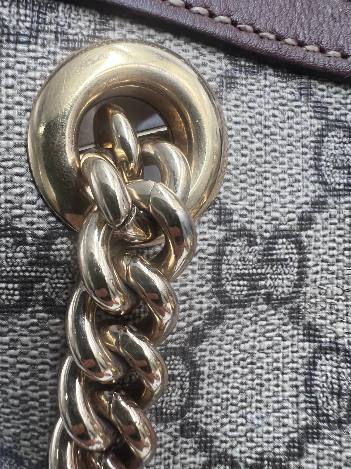 Gucci Padlock  Medium Chain Shoulder Bag