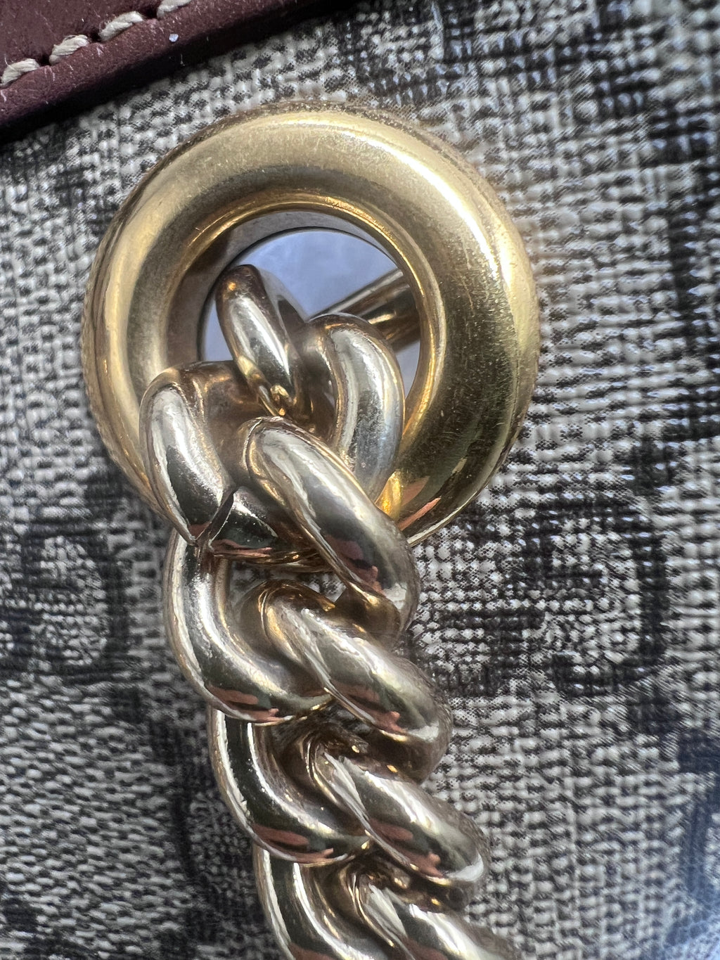 Gucci Padlock  Medium Chain Shoulder Bag