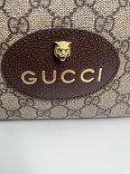 Gucci  Tiger Head Small Messenger Crossbody Bag