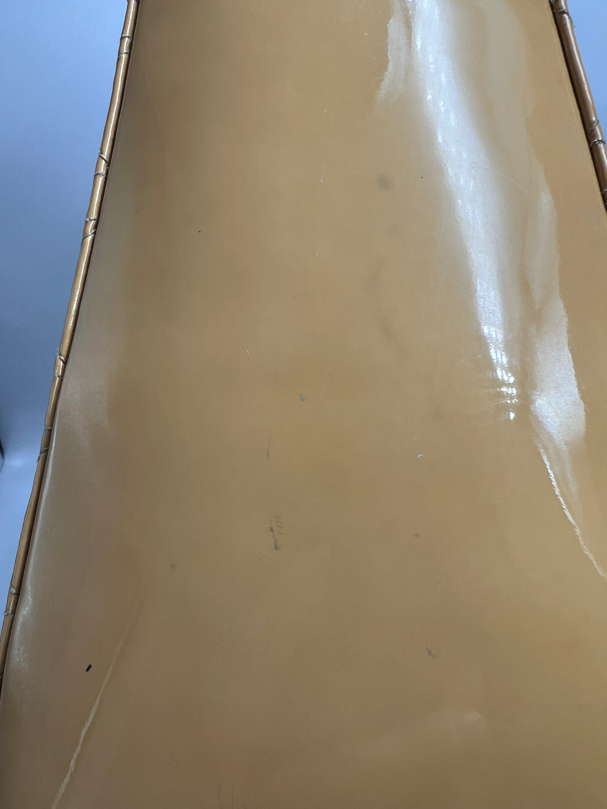 Christian Dior Large Lady Dior Patent Leather Bag