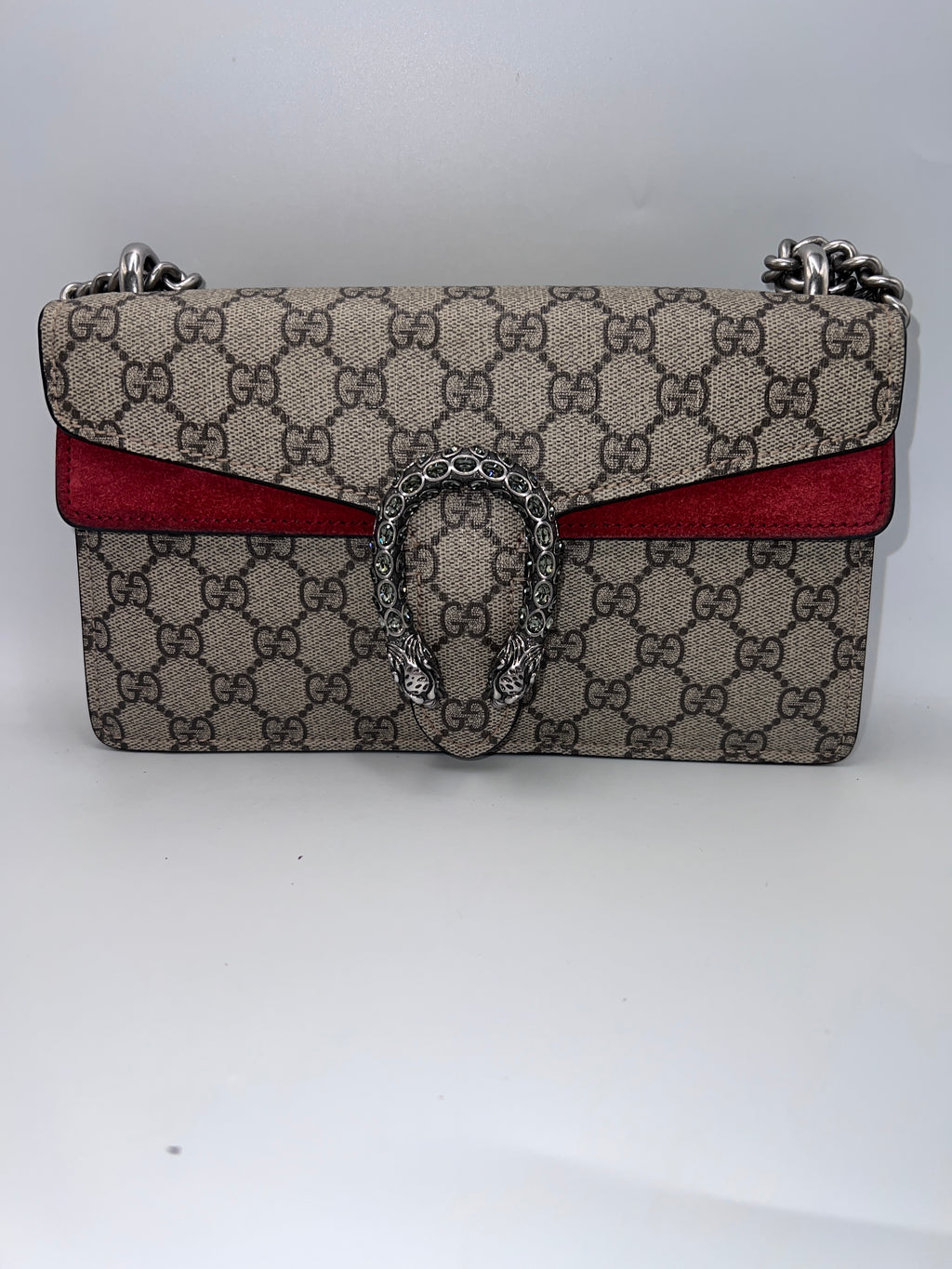 Dionysus Bag GG Coated Canvas Small shoulder bag