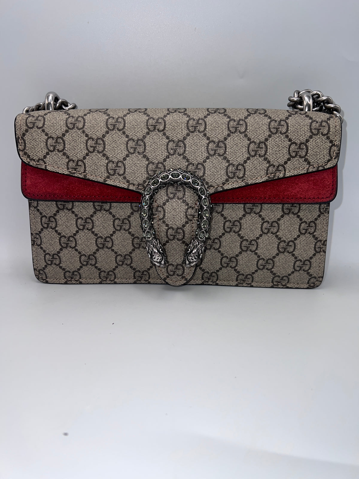 Dionysus Bag GG Coated Canvas Small shoulder bag