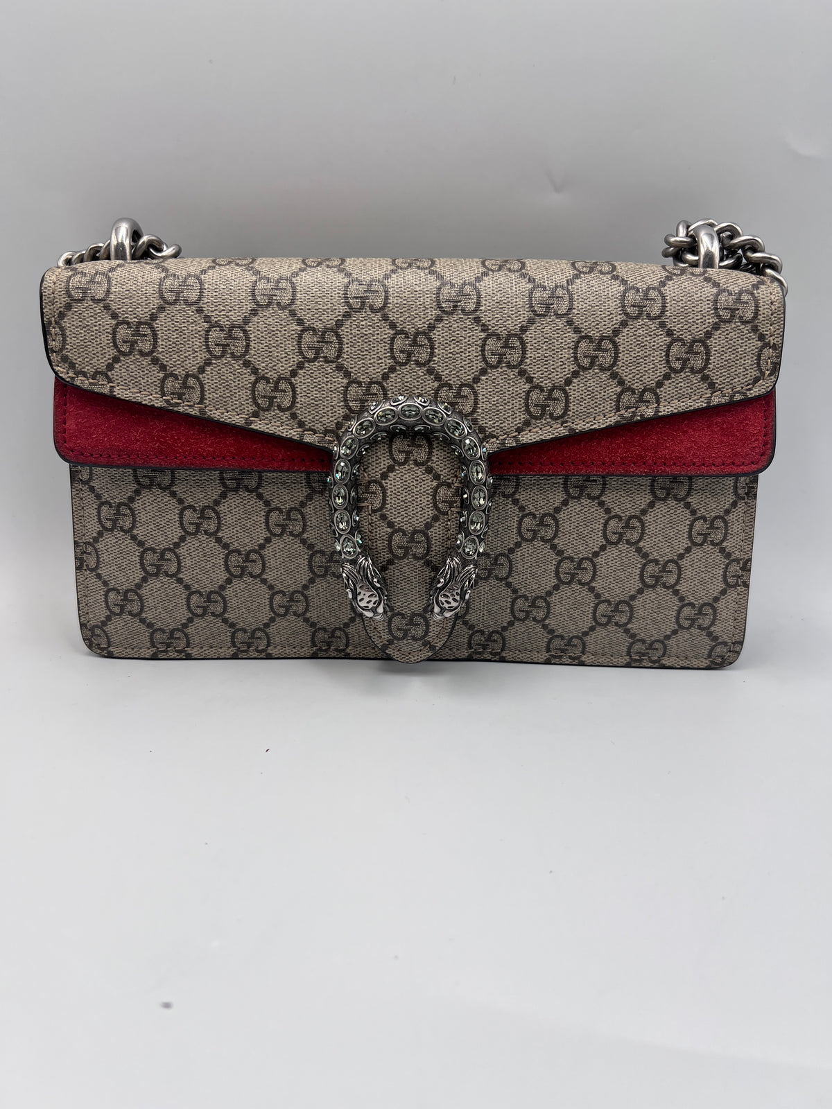 Dionysus Bag GG Coated Canvas Small shoulder bag