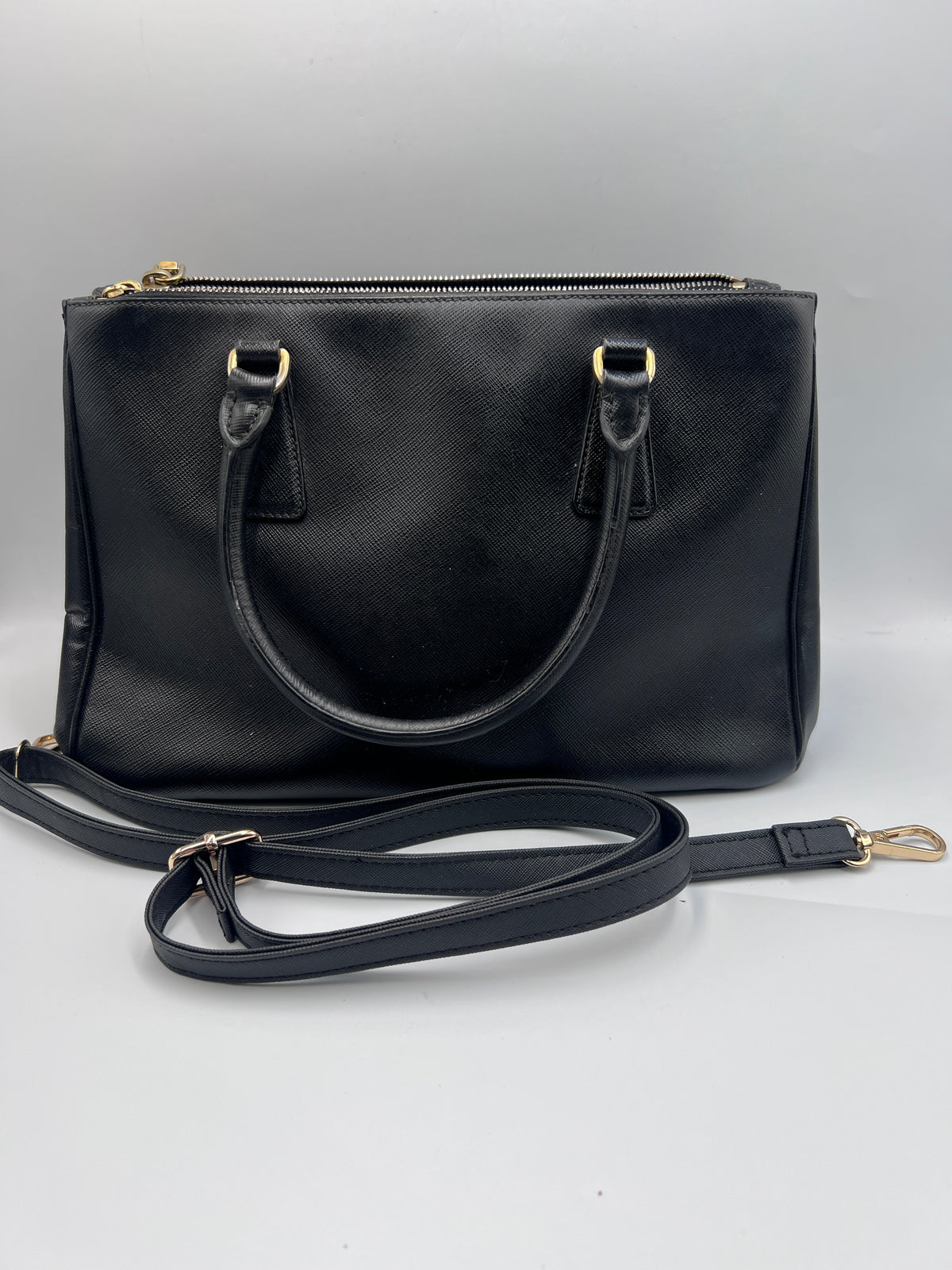 Prada Saffiano Leather Medium Tote Bag