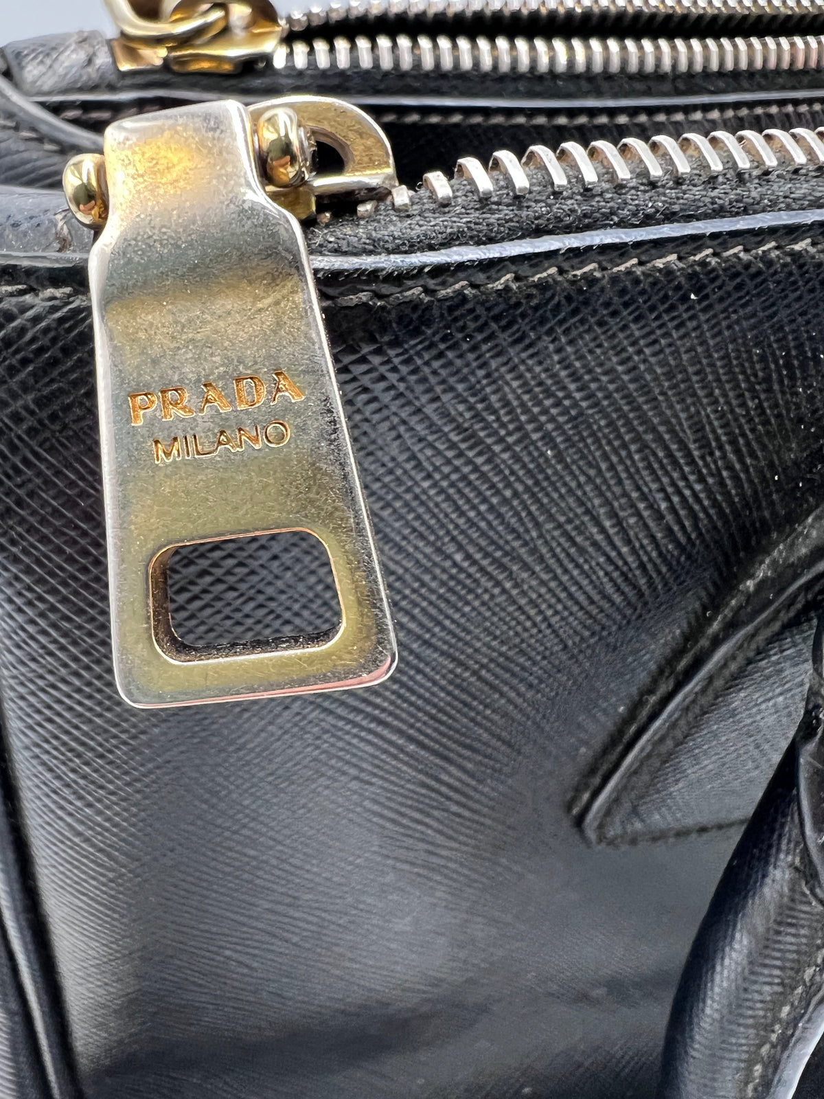 Prada Saffiano Leather Medium Tote Bag