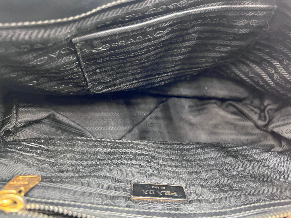 Prada Saffiano Leather Medium Tote Bag