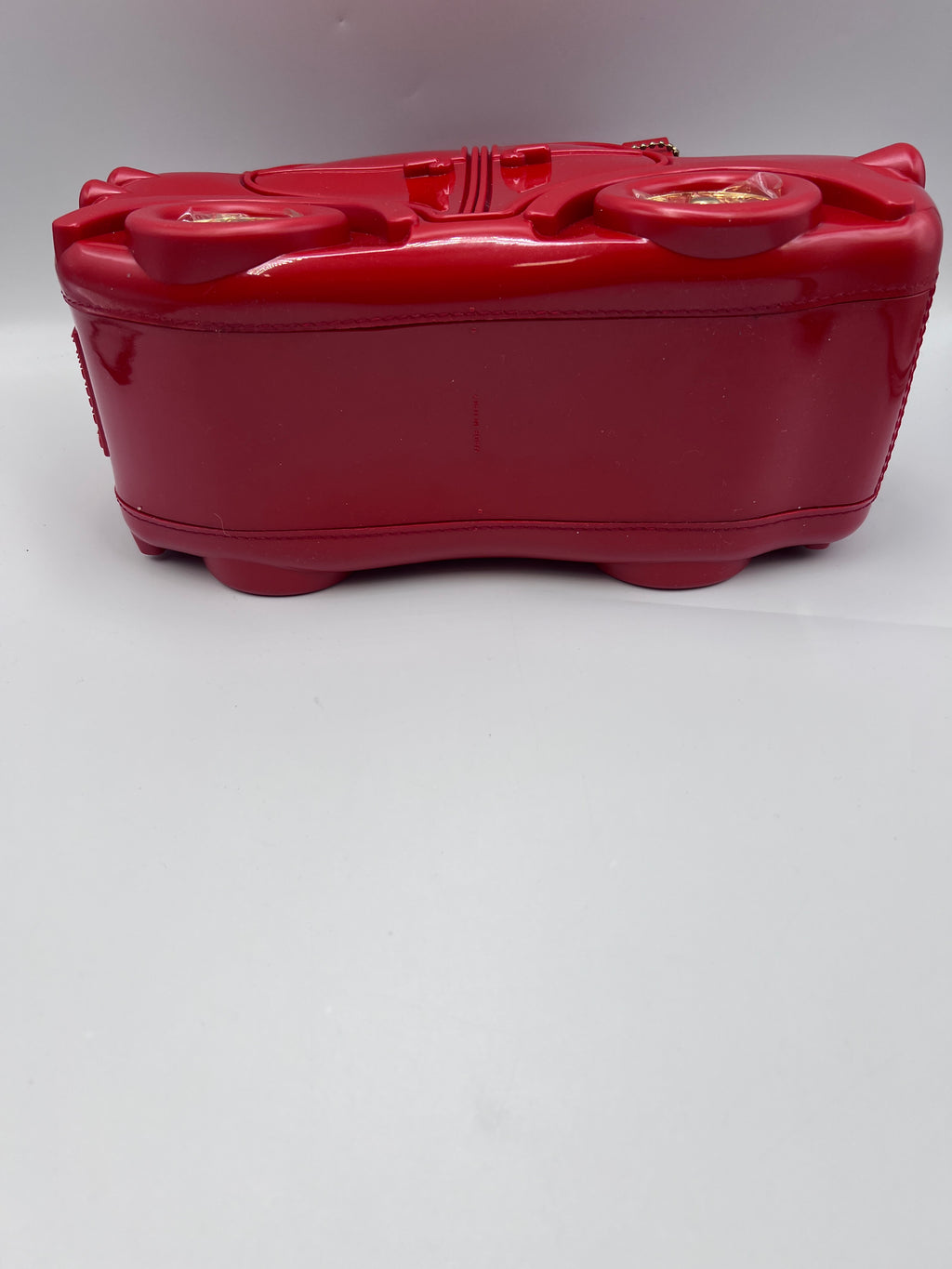 Braccialini Novelty Red Car Shaped Crossbody Top Handle Bag
