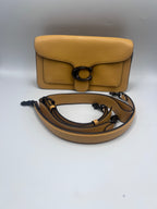 Coach Tabby 26 Shoulder Bag in Yellow Pebbled Leather with Interchangeable Straps | Designer Resale