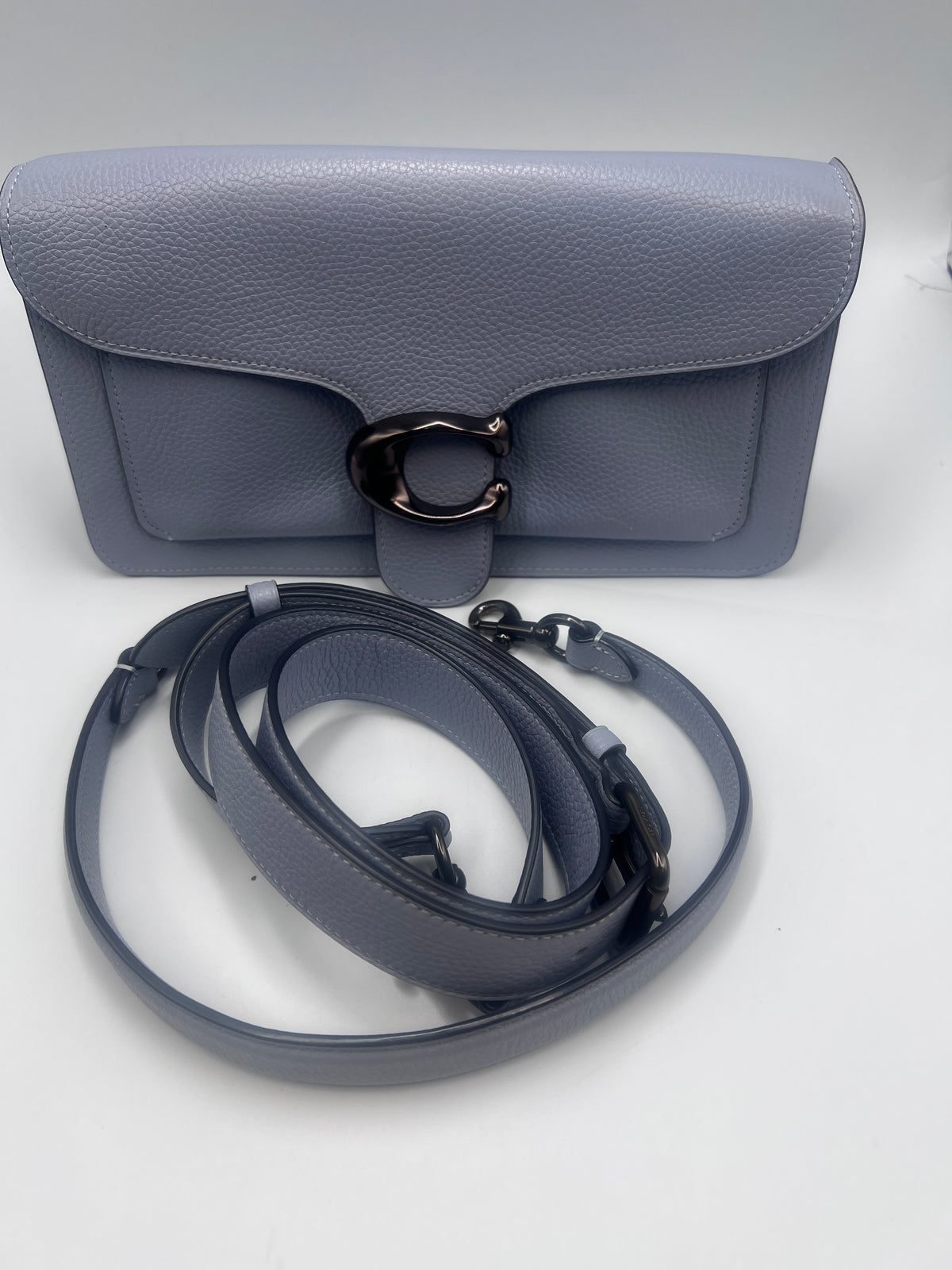 Coach Tabby 26 Shoulder Bag in Lavender Pebbled Leather
