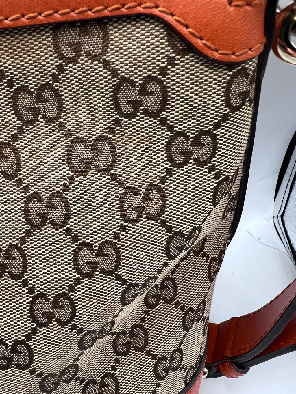 Gucci GG Canvas Web Stripe Medium Tote Bag