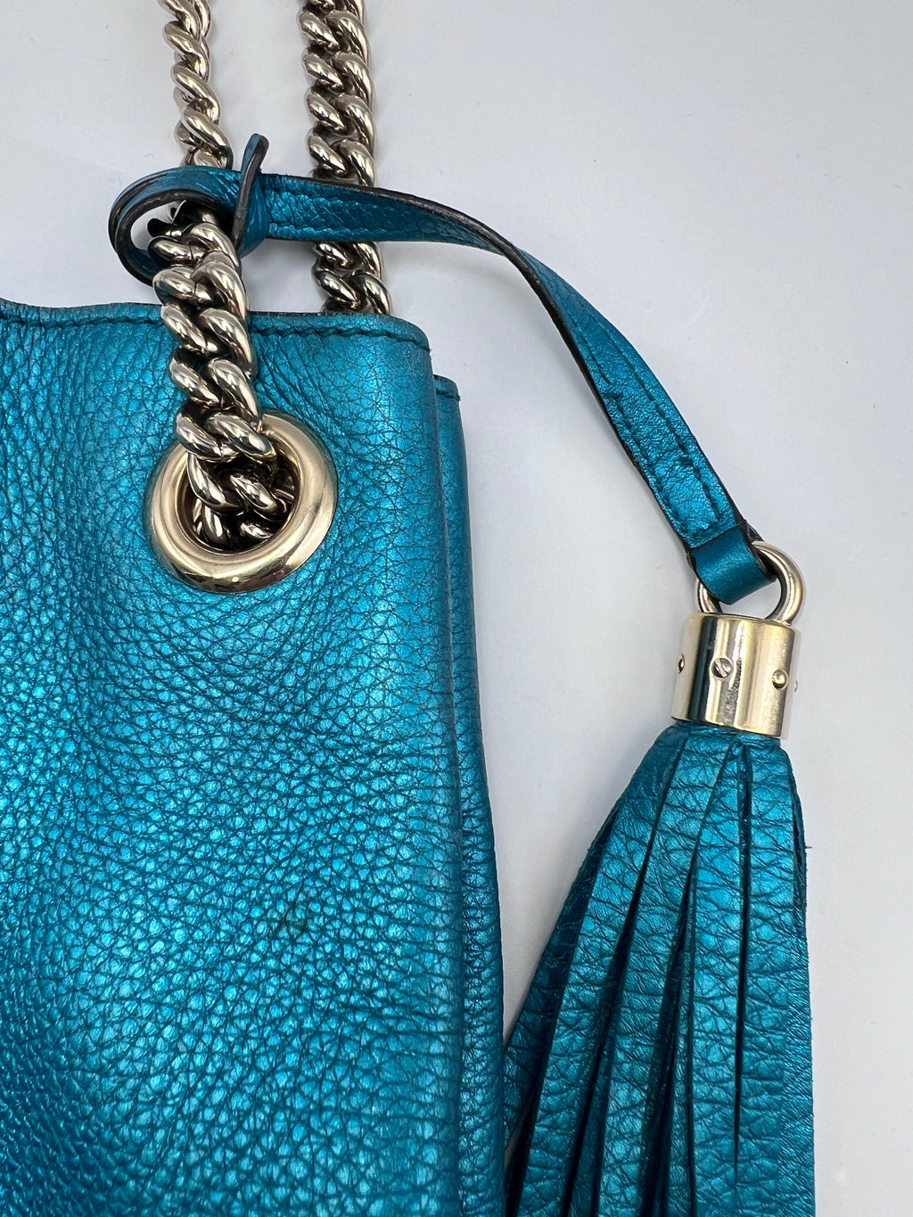 Gucci Soho Chain Shoulder Tote Bag
