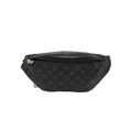 preloved authentic louis vuitton bumbag waist bag in monogram canvas black in great condition with zipper closure for sale Men's preloved luxury designer handbag for discount price