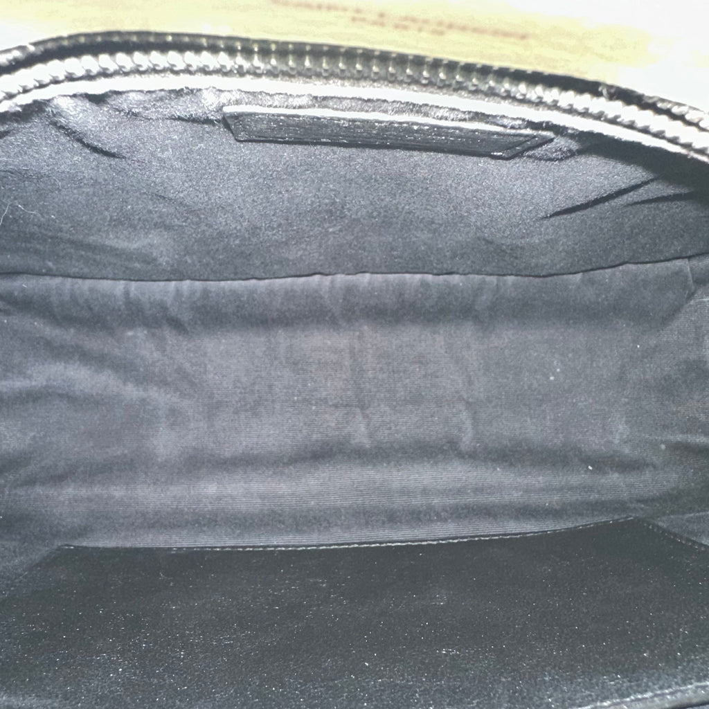 the interior of the saint laurent niki medium bag in great condition clean 