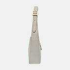 ysl shoulder bag with adjustable strap in white leather and great condition