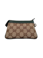Gucci Monogram Canvas Zipper Wallet