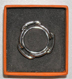 Hermès Chaine d’Ancre Scarf Ring in Silver