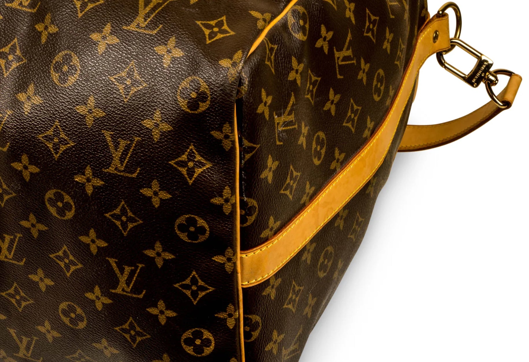 Louis Vuitton Keepall Bandoulière 50 Monogram Canvas Travel Duffle Bag
