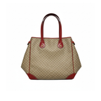 authentic vintage beige celine monogram leather tote bag in good condition for sale 