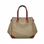 authentic vintage beige celine monogram leather tote bag in good condition for sale 