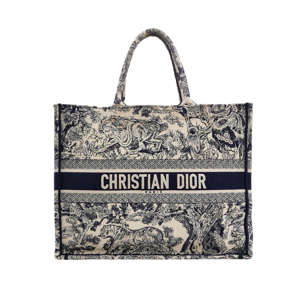 secondhand authentic women's Designer handbag with intricate pattern and Christian Dior branding in great condition for sale 