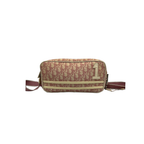 authentic vintage christian dior bumbag crossbody waist bag in pink monogram