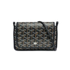 preowned atuthentic black goyard monogram canvas crossbody bag for sale preloved luxury designer bag 