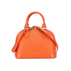 preloved louis vuitton alma bb in orange classic epi leather with crossbody strap in very good condition for sale 