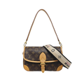 authentic louis vuitton diane shoulder bag in monogram and vachetta leather in great condition 