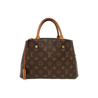 preowned authentic louis vuitton monogram montaign bb top handle bag in great condition for sale preloved luxury designer bag at discount price 