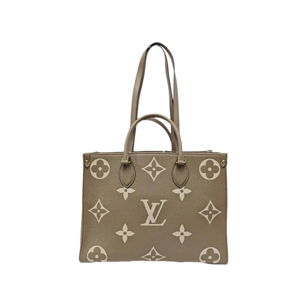 authentic preloved louis vuitton onthego mm monogram leather tote bag for sale in excellent condition