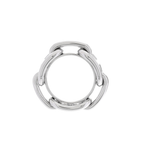 Hermès Chaine d’Ancre Scarf Ring in Silver