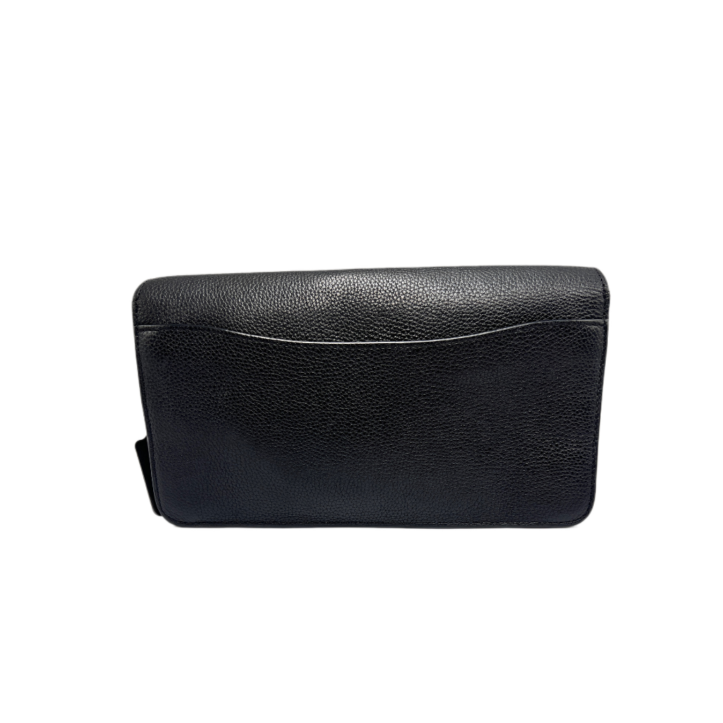 Coach Black Leather Tabby 26 Shoulder Bag