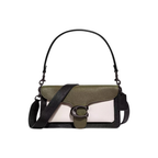Coach Tabby Shoulder Bag 26 in Green/off white
