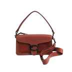 Coach Tabby Shoulder Bag 26 in Multi-Tone Brown Leather