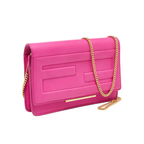 Fendi Baguette Chain Wallet Vitello Leather – Flamingo Pink