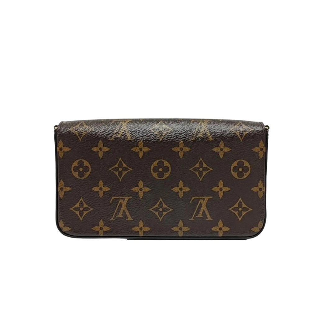 Pre-owned Louis Vuitton Félicie Pochette – Monogram Canvas –  3-in-1 Chain Wallet