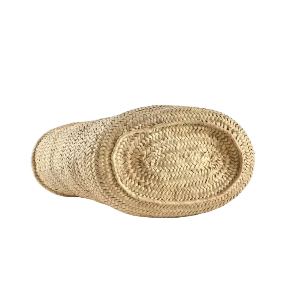 Loewe Smiley Raffia Basket