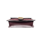 Rare Coach Tabby Shoulder Bag 26 – Burgundy Leather & Suede with Crystal 'C' Buckle