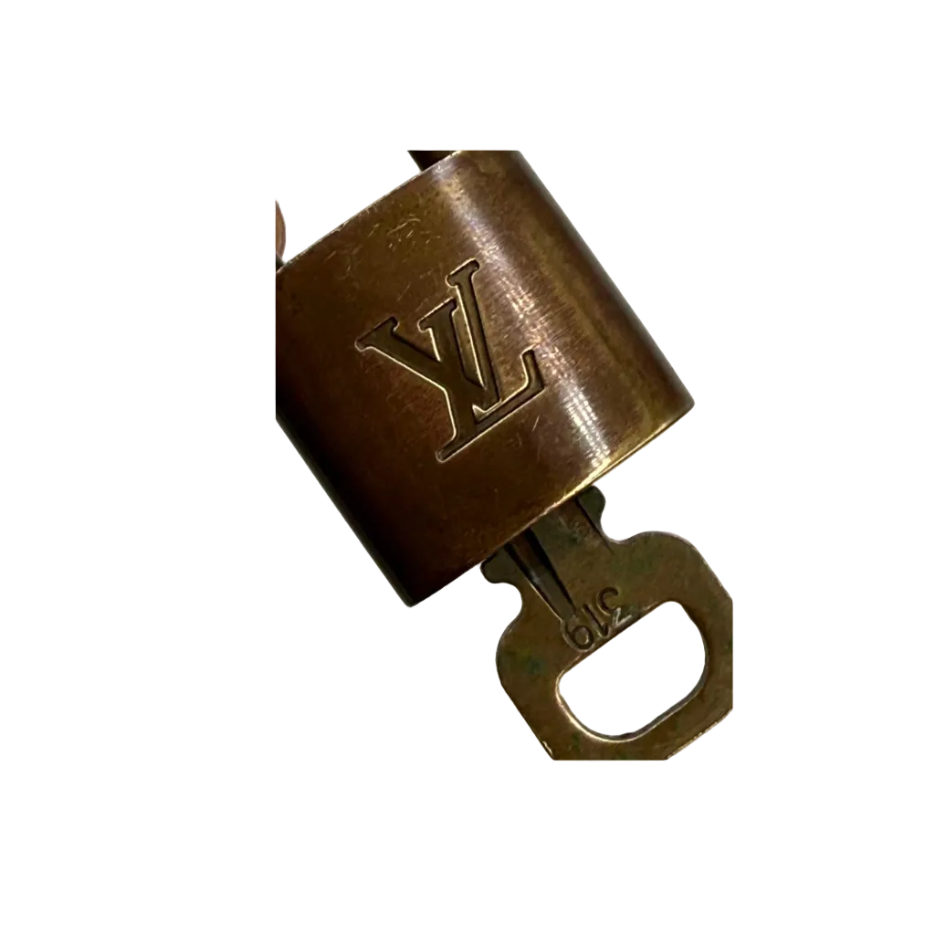 Authentic Louis Vuitton Lock and Key